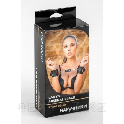 Наручники Lady's Arsenal Black от sex shop Extaz фото 2