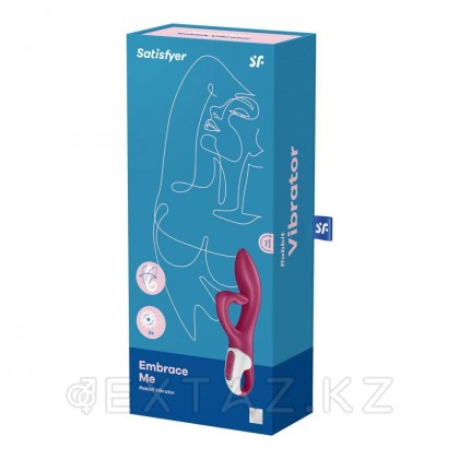 Вибратор-кролик Embrace me berry Satisfyer от sex shop Extaz фото 6