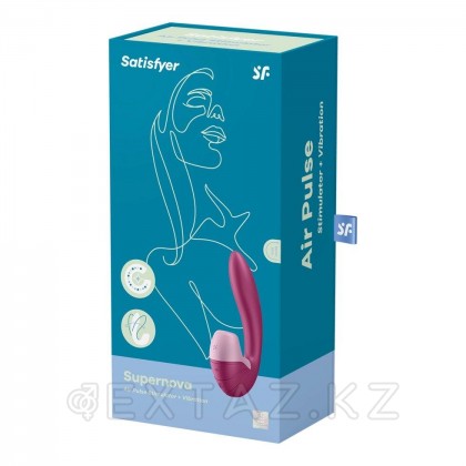 Вибромассажер с клиторальной стимуляцией Satisfyer Supernova розовый от sex shop Extaz фото 4