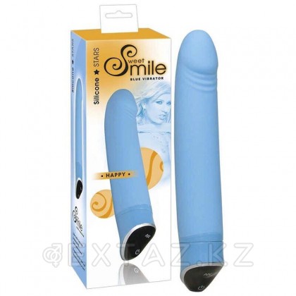 SMILE Вибратор Happy голубой от sex shop Extaz