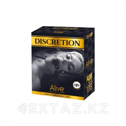 Кляп для рта Alive Discretion, черный  от sex shop Extaz фото 4