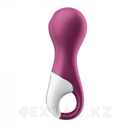 Вакуумный стимулятор клитора с вибрацией Satisfyer Lucky Libra ягодный от sex shop Extaz фото 3