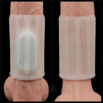 Насадка на пенис с вибрацией Ridge Knights Ring (10*3,7) от sex shop Extaz фото 5