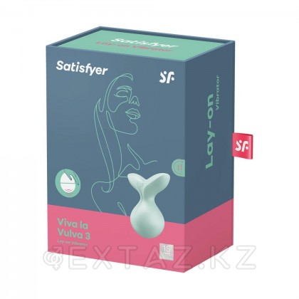 Стимулятор клитора Satisfyer Viva la Vulva 3 мятный от sex shop Extaz фото 5