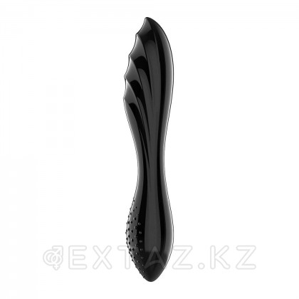 Стеклянный фаллоимитатор Satisfyer Dazzling Crystal черный от sex shop Extaz фото 8