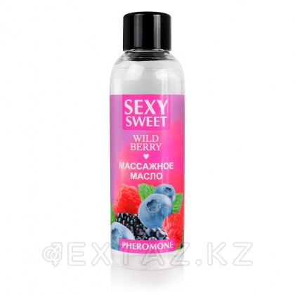 Массажное масло WILD BERRY с феромонами 75 мл. от sex shop Extaz