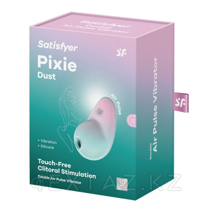 Клиторальный стимулятор Satisfyer Pixie Dust (воздушная стимуляция + вибрация) мятно-розовый от sex shop Extaz фото 7