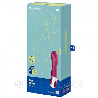 Вибратор Satisfyer Big Heat с подогревом (Connect App) от sex shop Extaz фото 6