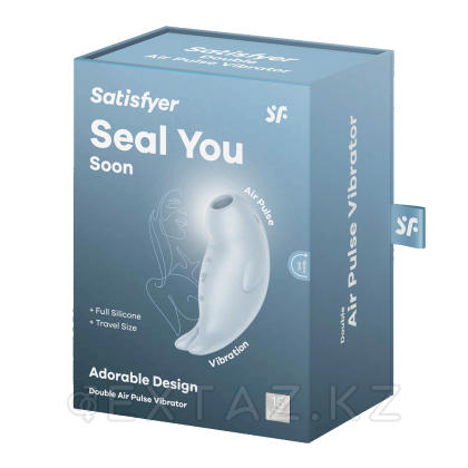 Клиторальный стимулятор Satisfyer Seal you soon (воздушная стимуляция + вибрация) от sex shop Extaz фото 7