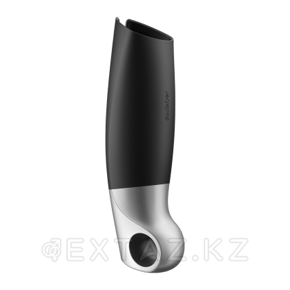 Мастурбатор с вибрацией Satisfyer Power Masturbator черно-серебристый от sex shop Extaz фото 5