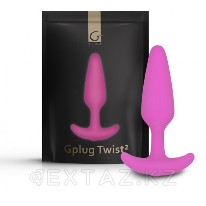 Gvibe Gplug XS Raspberry самая маленькая управляемая вибропробка, 7х2 см от sex shop Extaz фото 7