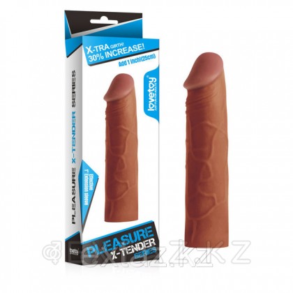 Насадка на пенис Pleasure X-TENDER (17*3,9) от sex shop Extaz