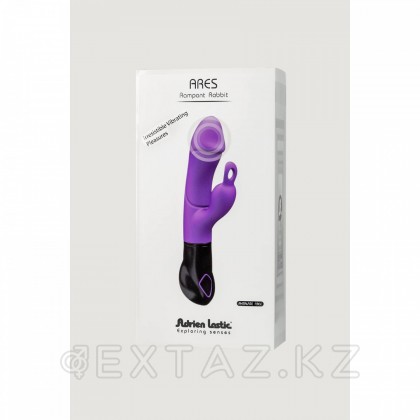 Вибратор-кролик Ares от Adrien Lastic фиолетовый (20,6*3,8 см.) от sex shop Extaz фото 8