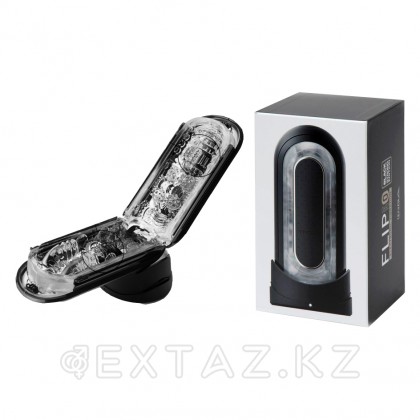 TENGA Мастурбатор Flip Zero с вибрацией черный от sex shop Extaz фото 3