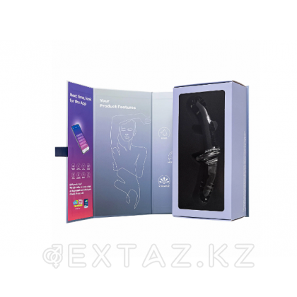 Стеклянный фаллоимитатор Satisfyer Double Crystal прозрачный от sex shop Extaz фото 10