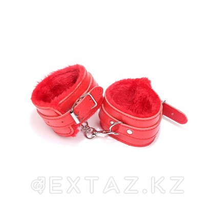 Наручники на меху SM Bondage Red от sex shop Extaz