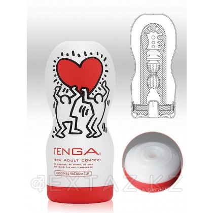 Мастурбатор Original Vacuum Cup TENGA & Keith Haring от sex shop Extaz фото 2