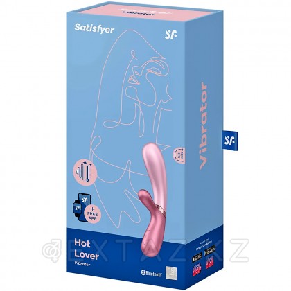 Вибратор с подогревом Satisfyer Hot Lover розовый от sex shop Extaz фото 4