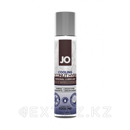 Водно-кокосовый лубрикант с охлаждающим эффектом / JO Lubricant Coco-Hybrid Cooling 1oz - 30 мл. от sex shop Extaz