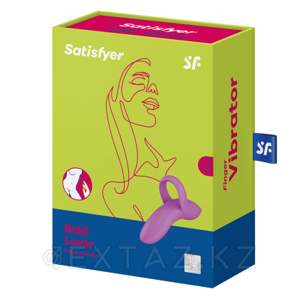 Вибратор на палец Satisfyer Bold Lover темно-розовый от sex shop Extaz фото 7