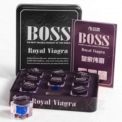 Мужской возбудитель Boss Royal Viagra (Королевская виагра) 3 табл. от sex shop Extaz фото 3