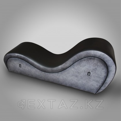 Диван-софа Тантра с креплениями для наручников (черно-серый) от sex shop Extaz фото 2