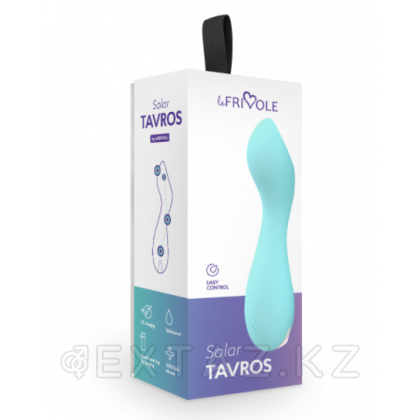 Мини вибратор Tarvos, цвет аквамарин (SOLAR) от sex shop Extaz фото 2