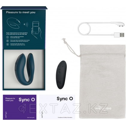 Вибратор для пар We-Vibe Sync O бархатно-зеленый от sex shop Extaz фото 9