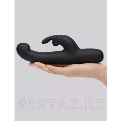 Вибратор Happy Rabbit Slimline G-Spot перезаряжаемый, черный от sex shop Extaz фото 3