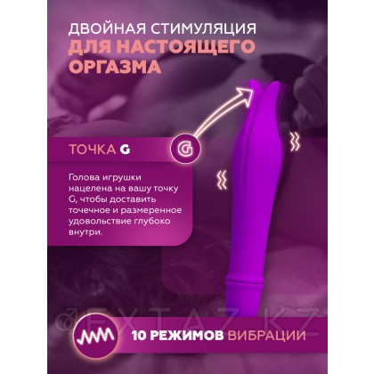 Вибратор Dolphin shape purple от sex shop Extaz фото 4