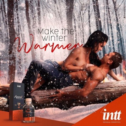 Intt Aperol Massage Gel - Съедобный гель для интимного массажа, 30 мл (Апероль) от sex shop Extaz фото 4