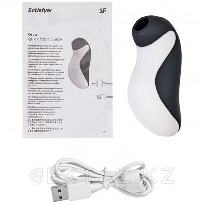 Вакуумный стимулятор клитора с вибрацией Satisfyer Orca от sex shop Extaz фото 4