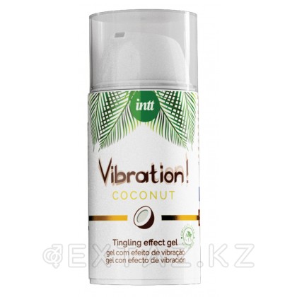 Intt Vibration Coconut - Веганский жидкий интимный гель с эффектом вибрации Кокос, 15 мл от sex shop Extaz фото 4