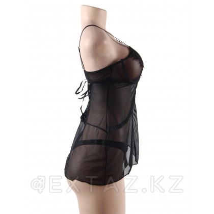 Бэби долл Elegant Black (XL) от sex shop Extaz фото 9