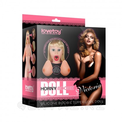 Кукла силиконовая Love Doll блондинка от sex shop Extaz