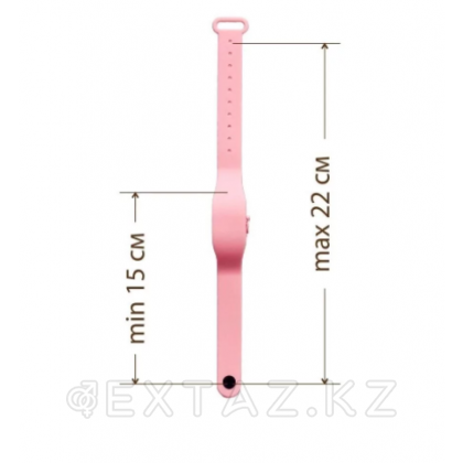 Антисептический браслет для рук с дозатором - белый от sex shop Extaz фото 2