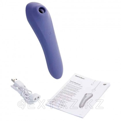 Вакуумно-волновой стимулятор клитора Satisfyer Dual Pleasure mauve от sex shop Extaz фото 4