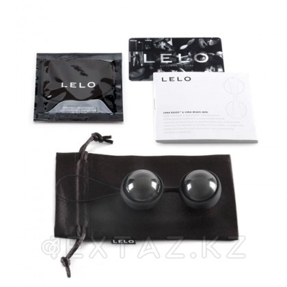 Luna Beads Noir (LELO) - Вагинальные шарики, 2,9 см (черный) от sex shop Extaz фото 2