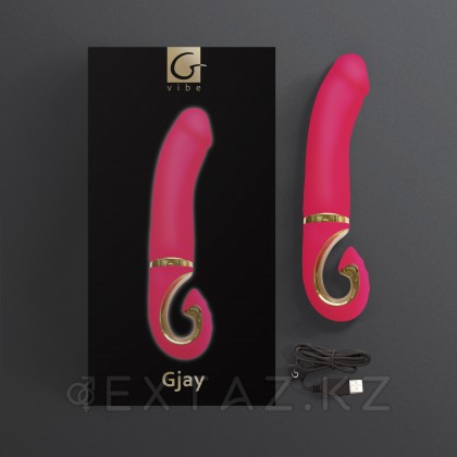 Gvibe Gjay - Эргономичный вибратор из самого реалистичного материала, 22х3.7 см от sex shop Extaz фото 5