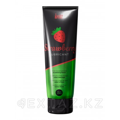 Intt Strawberry Lubricant - оральный лубрикант с ароматом и вкусом клубники (100 мл.) от sex shop Extaz