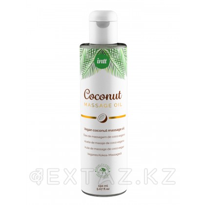 Intt Vegan Coconut - Веганское массажное масло с ароматом кокоса, 150 мл от sex shop Extaz