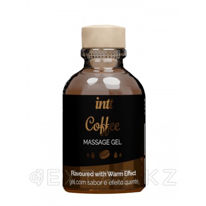 Intt Coffee Massage Gel - Съедобный гель для интимного массажа, 30 мл (кофе) от sex shop Extaz