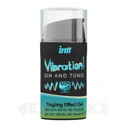 Gin & Tonic - Жидкий интимный гель с эффектом вибрации , 15 мл от sex shop Extaz фото 5