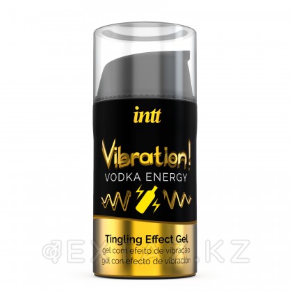 Возбуждающий гель с эффектом вибрации Vibration! Vodka energy (15 мл.) от INTT от sex shop Extaz фото 7