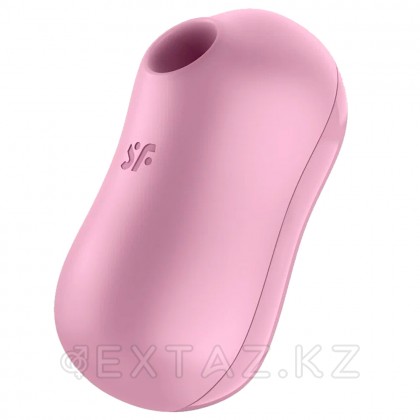 Вакуумный стимулятор клитора с вибрацией  Satisfyer Cotton Candy лиловый от sex shop Extaz