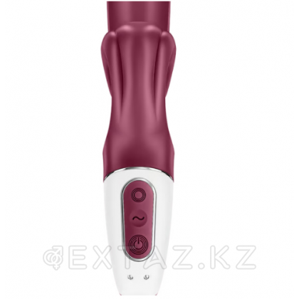 Вибратор-кролик Satisfyer Love me бордовый от sex shop Extaz фото 8