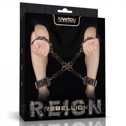 Набор фиксаторов Rebellion Reign (наручники, оковы для ног) от sex shop Extaz