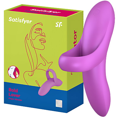 Вибратор на палец Satisfyer Bold Lover темно-розовый