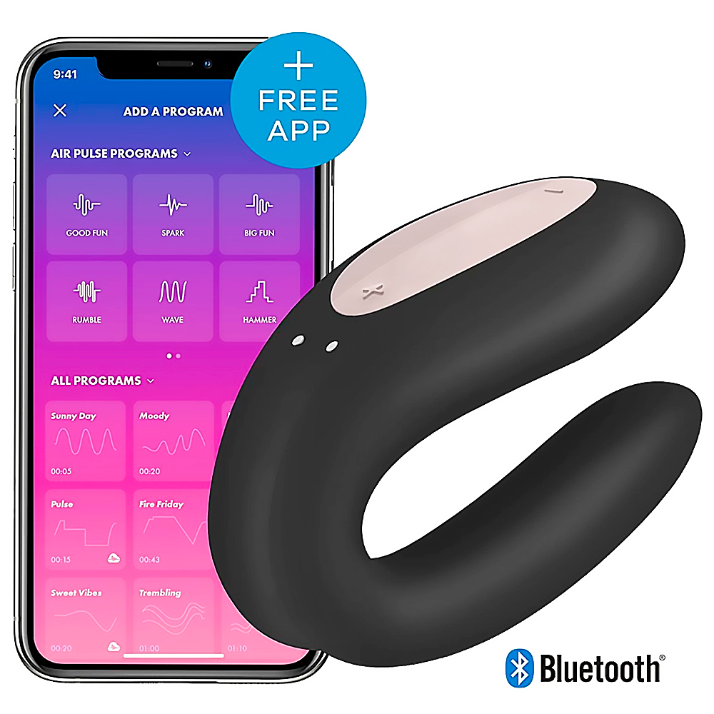 Вибратор для пар Satisfyer Double Joy Connect App