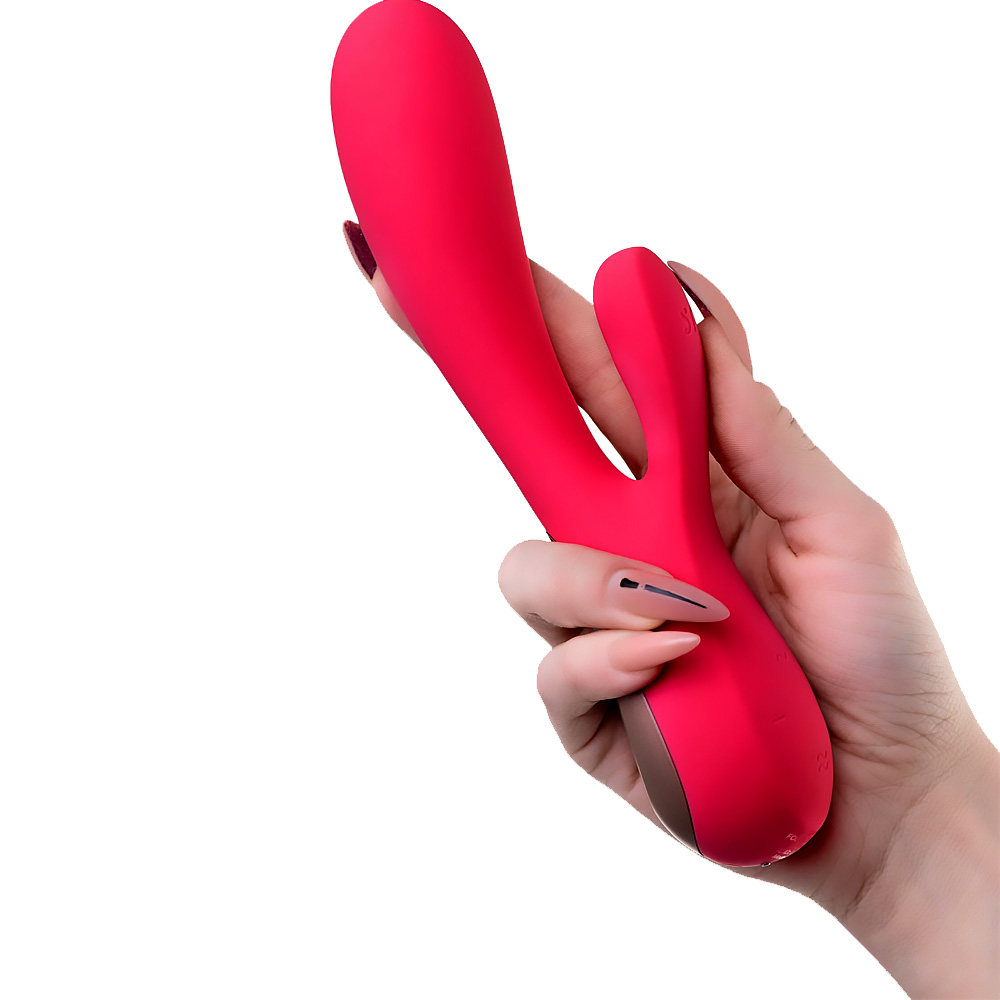 Вибратор-кролик Satisfyer Mono Flex, красный.